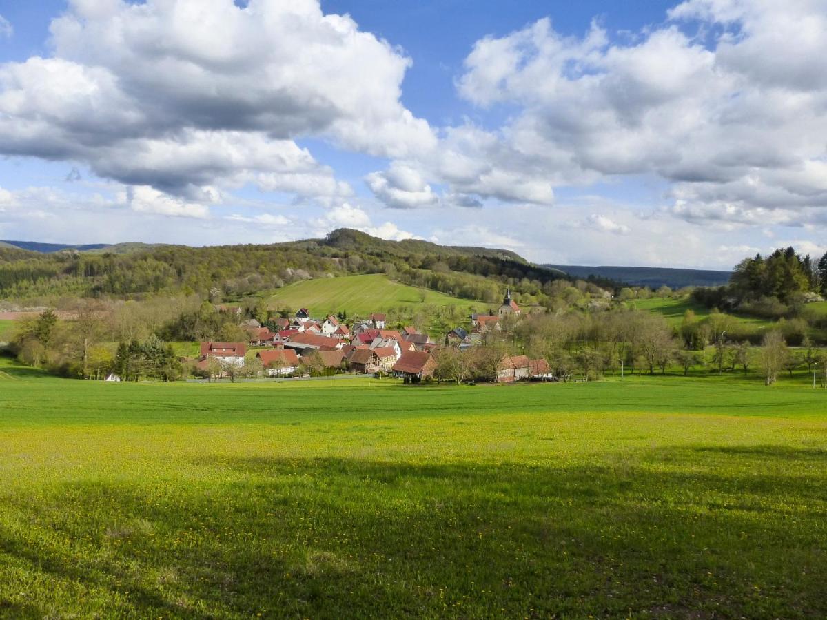 Gemuetliche Fewo Am Huelfensberg Und Dem Gruenen Band Doringsdorf 外观 照片